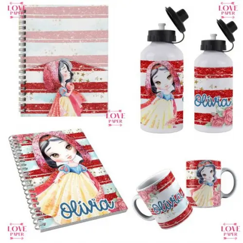 Combo Volta as Aulas Branca de Neve 2023 Arquivo Digital