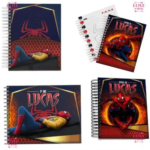 Combo Volta as Aulas Homem Aranha - Arquivo Digital