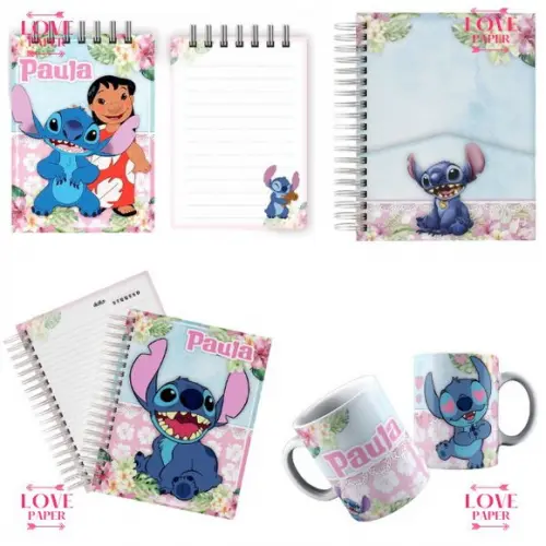 Combo Volta as Aulas Lilo e Stitch Arquivo Digital