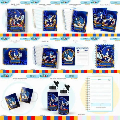 Combo Volta as Aulas Sonic 2026 Arquivo Digital