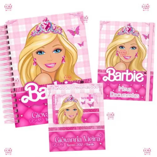 Combo Volta as Aulas+combo Saúde Barbie Arquivo Digital