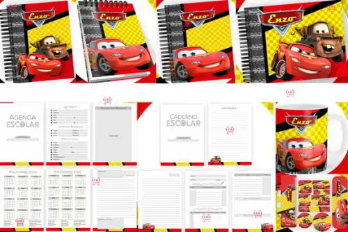 Combo Volta as Aulas+combo Saúde Carros Disney Arquivo Dig
