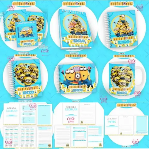 Combo Volta as Aulas+combo Saúde Minions Arquivo Digtal