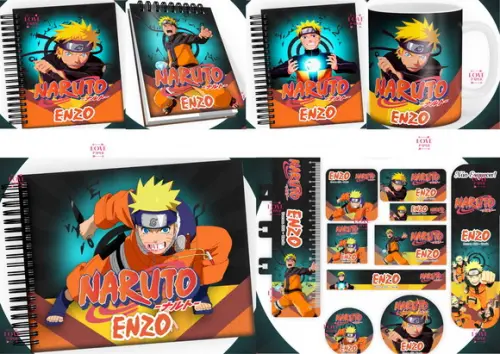 Combo Volta as Aulas+combo Saúde Naruto Arquivo Digital