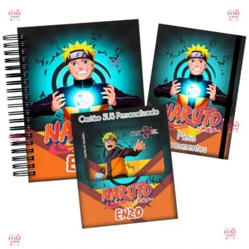 Combo Volta as Aulas+combo Saúde Naruto Arquivo Digital