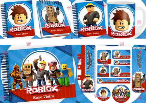 Combo Volta as Aulas+combo Saúde Roblox Arquivo Digital