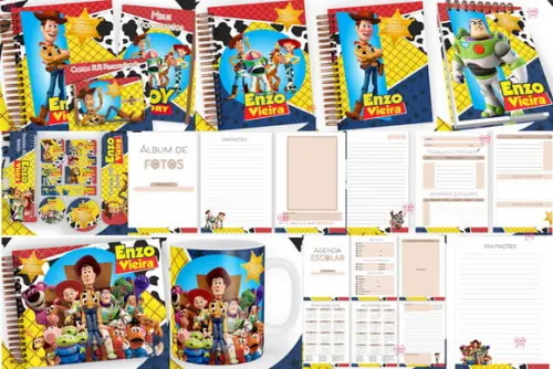 Combo Volta as Aulas+combo Saúde Toy Story Arquivo Digital