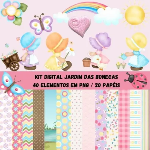 Jardim das Bonecas Kit Digital