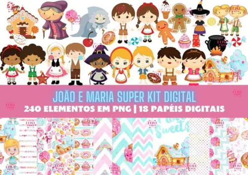 João e Maria Super Kit Digital