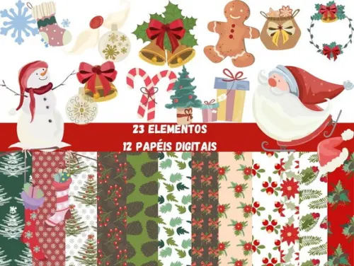 Kit Digital - Feliz Natal