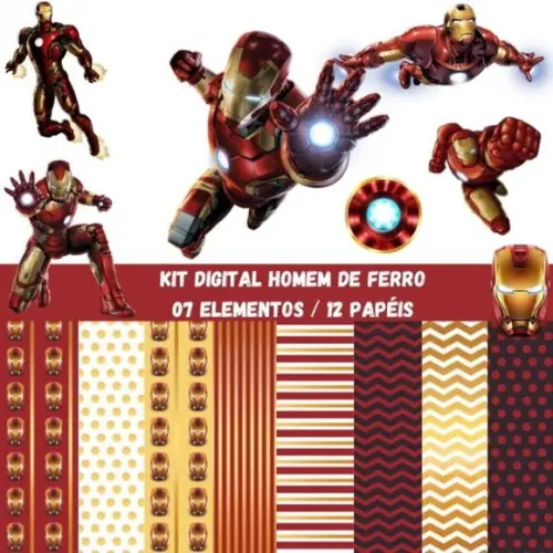 Kit Digital - Homem de Ferro