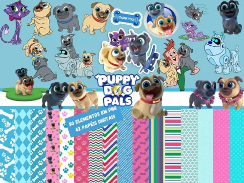 Kit Digital - Puppy Dogs