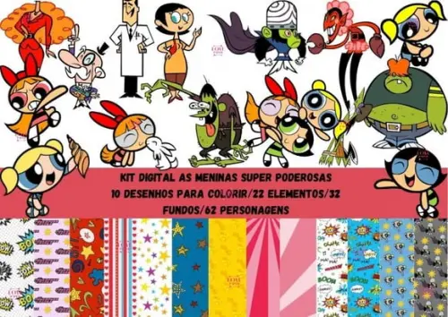 Kit Digital as Meninas Super Poderosas