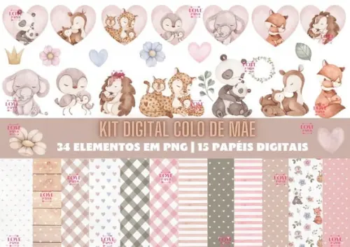 Kit Digital Colo de Mãe