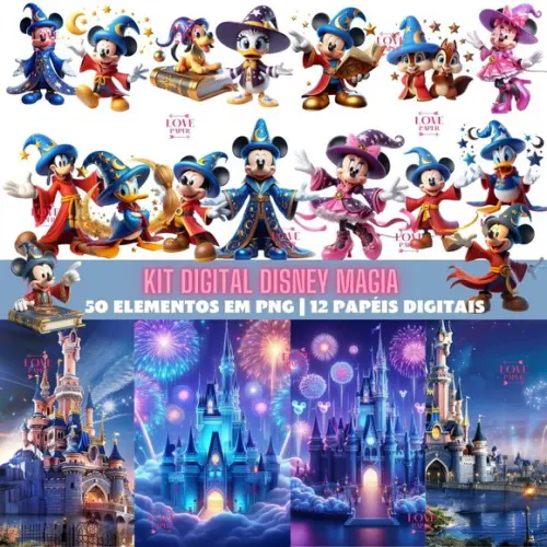 Kit Digital Disney Magia