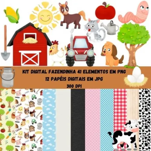 Kit Digital Fazendinha