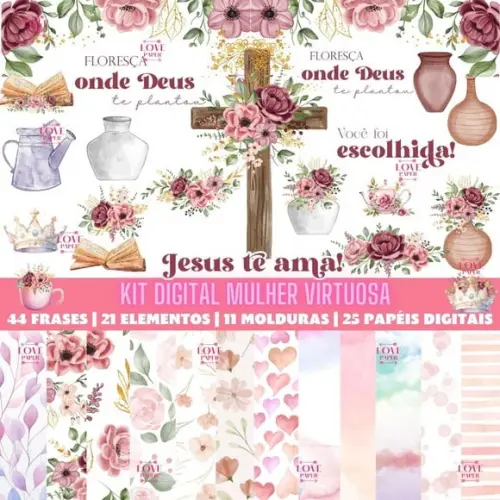 Kit Digital Mulher Virtuosa