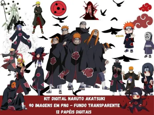 Kit Digital Naruto Akatsuki