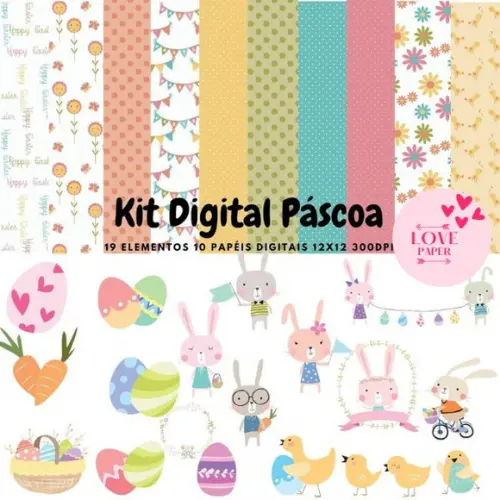Kit Digital Páscoa 1