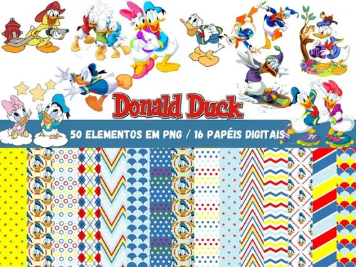 Kit Digital Pato Donald