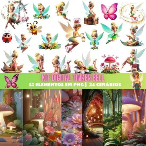 Kit Digital Tinker Bell