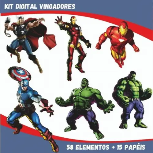Kit Digital Vingadores