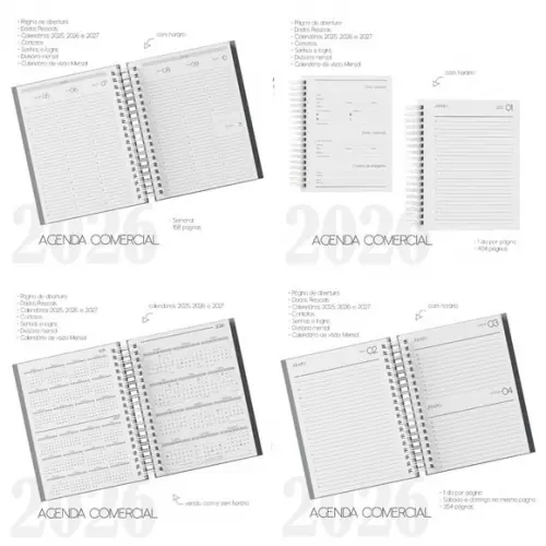 Miolo Agenda Comercial 2026 Arquivo Digital