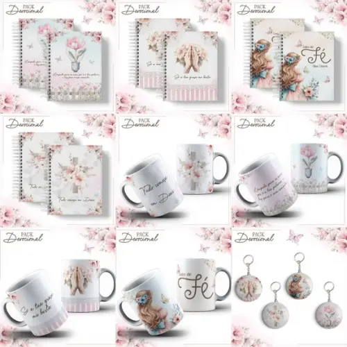 Pack Devocional Feminino Arquivo Digital