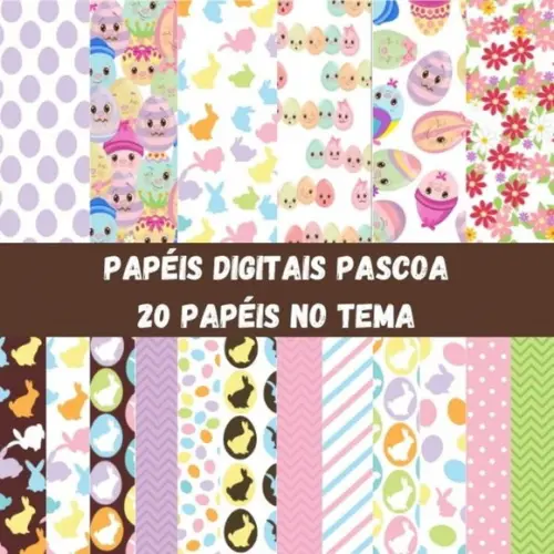 Papéis Digitais Páscoa
