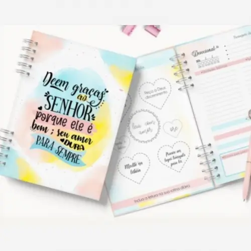 Planner Devocional Feminino - Arquivo Digital