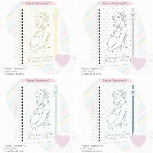 Planner Gestante A5 - Arquivo Digital