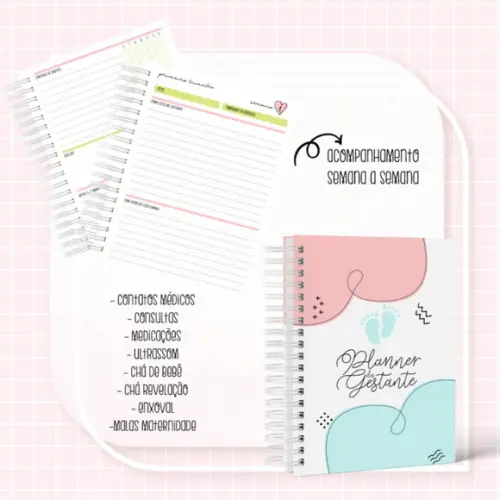 Planner Gestante - Arquivo Digital
