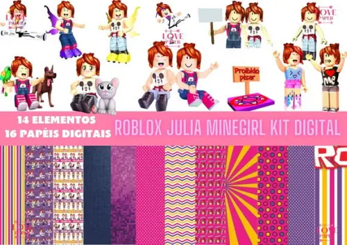 Roblox Julia Minegirl Kit Digital