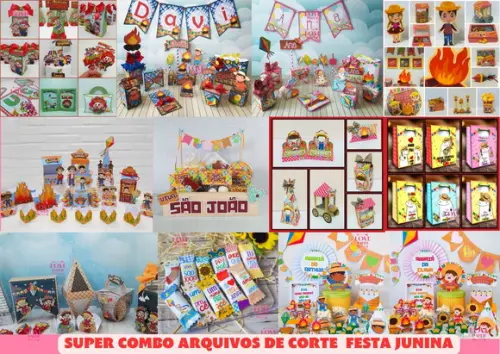 Super Combo Arquivos de Corte Festa Junina