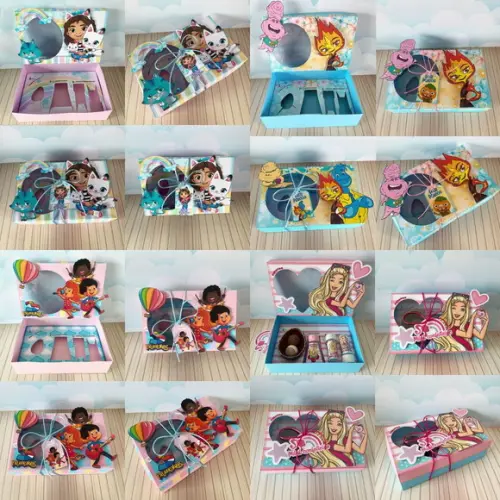 Super Combo Confeiteiro Menina e Menino Arquivo de Corte