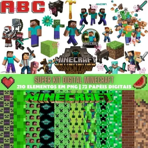 Super Kit Digital Minecraft