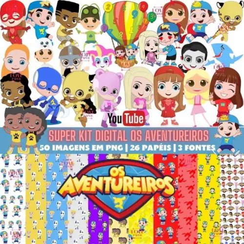 Super Kit Digital os Aventureiros