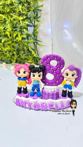 Vela Tema Guerreias do K-pop