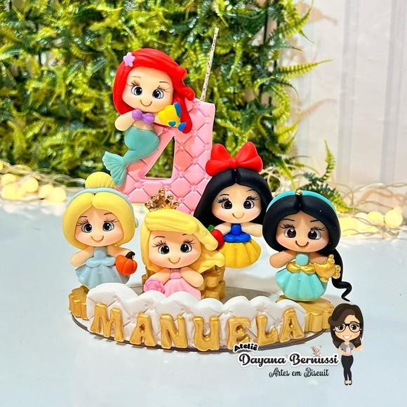 Vela Tema Princesas