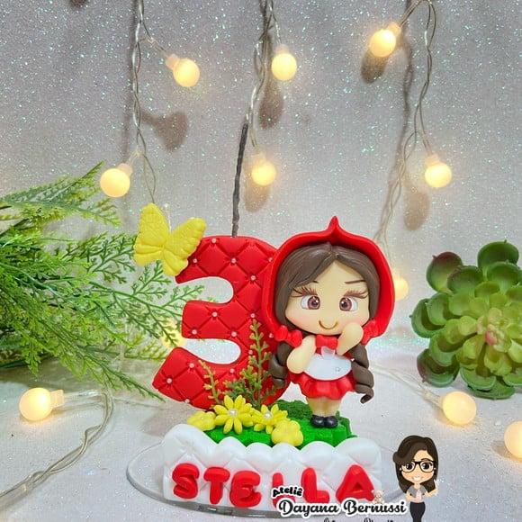 Vela Tema Chapéuzinho Vermelho