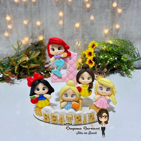 Vela Tema Princesas