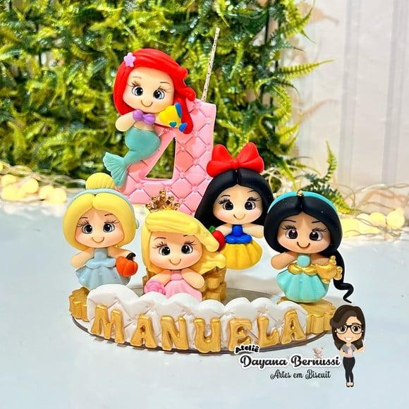 Vela Tema Princesas