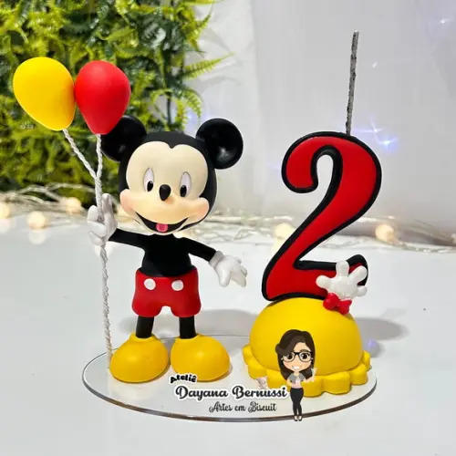 Vela Mickey a Pronta Entrega 2 Anos