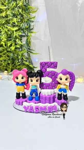 Vela Tema Guerreias do K-pop