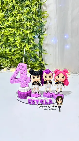 Vela Tema Guerreias do K-pop