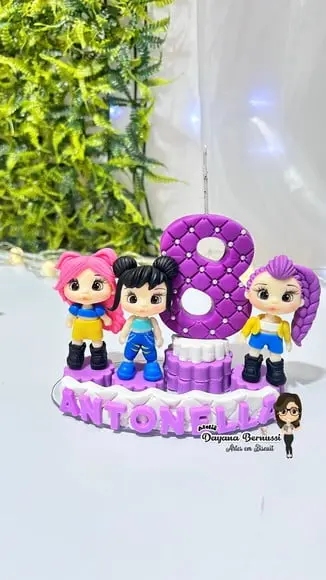 Vela Tema Guerreias do K-pop