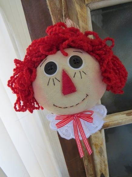Boneca de Pano Pingente Annie