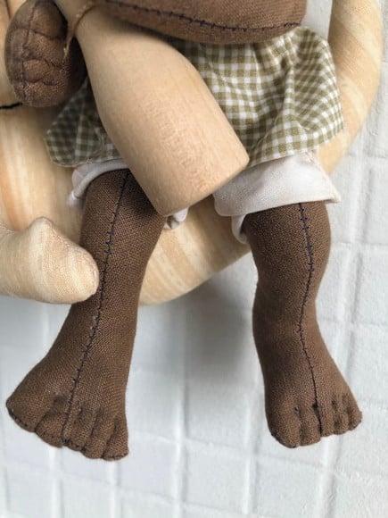 Boneca de Pano Menina na Lua