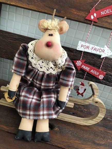 Boneca de Pano Rena Rudy