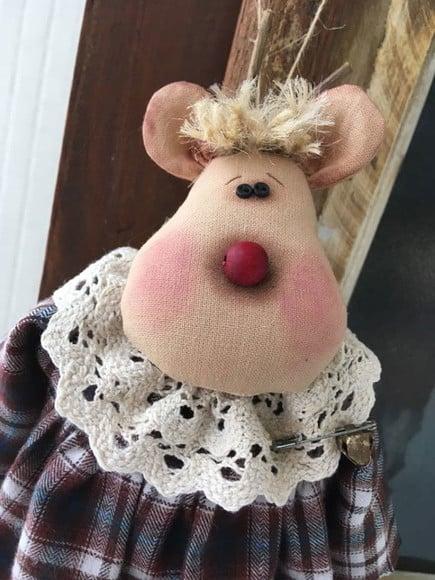 Boneca de Pano Rena Rudy